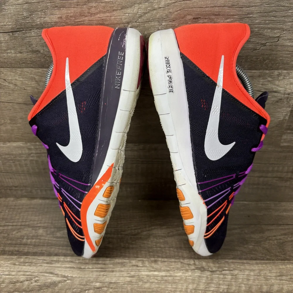 Nike Free TR 6 Blue Purple Orange Womens US Size 8 833413-500 Running Shoes